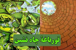 قصه کودکانه قورباغه چاه نشین - ماهی سیاه کوچولو