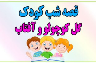 قصه-شب-کودکانه-گل-کوچولو-و-آفتاب