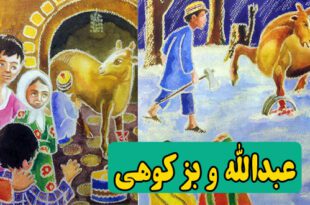 کتاب قصه کودکانه عبدالله و بز کوهی (8)