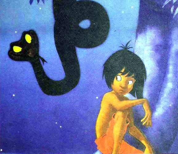 داستان مصور کودکانه: پسر جنگل / موگلی، باگیرا و بالو 3